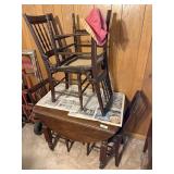 Antique Drop-Leaf Table
