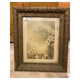 Antique German Baptism Certificate & Others