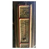 JL Silke Advertising Thermometer