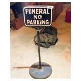 Double Sided Funeral Sign w/ Stand