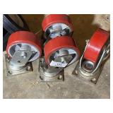 Set of 4 Faultless Caster Heavy Duty Casters