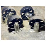 Set of 4 Faultless Caster Casters