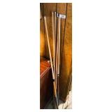 Seven Pool Sticks / Cues