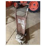 Solid Tire Dolly w/ Concrete Deer