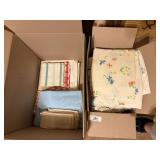 Two Boxes of Linens