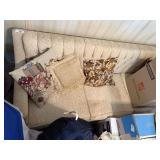 Vintage Sofa & Pillows
