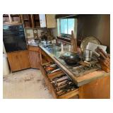 Whirlpool Fridge & Assorted Kitchenwares