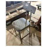 Steel Shop Stool