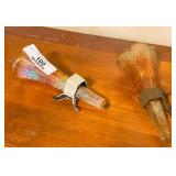 Carnival Glass Automobile Bud Vases