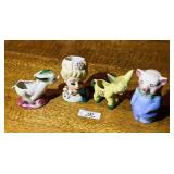 Lot of Four Ceramic Collectibles