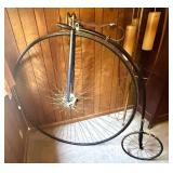 Antique High-Wheeler or Penny Farthing Bicycle