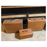 Samsonite Leather Luggage