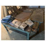 Tarps & 2 Shop Work Tables