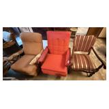 Three Vintage Chairs