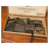 Lot of Assorted Belt Buckles