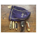 Four Pocket Knives