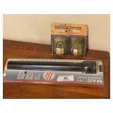 Flashlight & Master Locks