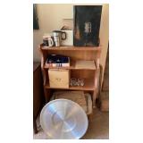 Wood Shelf & Misc.