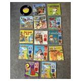 Vintage Book & Record Collection Lot
