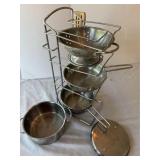 Mini Stainless Play Cookware Set