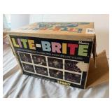 Vintage Hasbro Lite-Brite Toy Set in Box