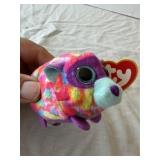 Ty Beanie Boos Rainbow Hedgehog Plush