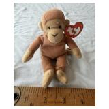 TY Beanie Baby Bongo the Monkey