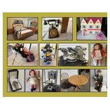 HUGE OFFERING OF FURNISHINGS, COLLECTIBLES & MORE