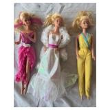 Vintage 1980s Barbie Glamour & Jumpsuit Lot