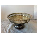 Silverplate Pedestal Serving Bowl