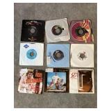 Vintage 45 RPM Record Singles Lot