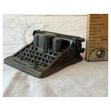 Vintage Durham Mini Typewriter Bank