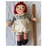 Vintage Knickerbocker Raggedy Ann Doll