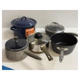 Multi-Piece Kitchen Cookware & Pot Bundle