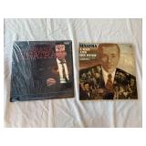 Frank Sinatra Record Albums & Storage Case