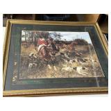 The Morning Hunt Framed Fine Art Print