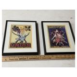 French & Portuguese Wine Art Print Pair