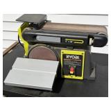 Ryobi 4" x 6" Benchtop Belt and Disc Sander