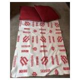 Indiana Hoosiers Fleece Blanket & Pillow Set