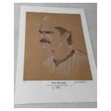 Don Mattingly Signed Artist Proof Sports Print