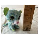 Ty Beanie Boos Blue Leopard Plush