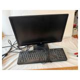 HP LCD Desktop Monitor and Keyboard Bundle