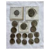 17 Old U.S. Coins