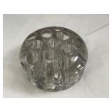 Glass Flower Frog Holder