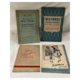 4 Vintage Cookbooks
