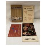 4 Vintage Cookbooks