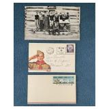 2 Boy Scout Postcards and 1 Photo