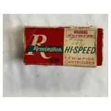 Box of Remington 22 cal. Bird Shot Shells