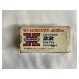 Box of Winchester 22 cal. Bird Shot Shells