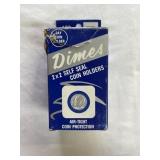 100 Dime Coin Holders